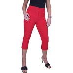 Pantacourts rouges Taille XXL look fashion pour femme 