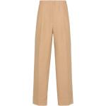 Pantalons droits de créateur Fendi beiges à logo en toile Taille 3 XL W46 pour homme 