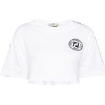 Fendi Pre-Owned t-shirt à bande Zucca - Blanc