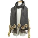 Fendi Vintage - Pre-owned > Pre-owned Accessories > Pre-owned Scarves - Gray -
