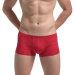 Boxers Feoya rouges Taille M look sexy pour homme 