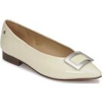 Chaussures casual Fericelli beiges en cuir Pointure 35 look casual pour femme en promo 