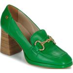 Chaussures casual Fericelli vertes en cuir Pointure 38 look casual pour femme en promo 