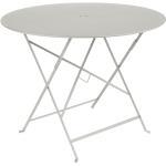 Fermob - Bistro table pliante, ronde, ø 96 cm, gris argile