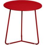 Tables de jardin Fermob rouge coquelicot 