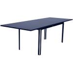 Tables de jardin Fermob Costa bleues en aluminium made in France 10 places 