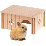 Cages Ferplast en bois à motif lapins pour lapin en promo 