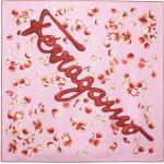 Foulards en soie de créateur Ferragamo rose bonbon Tailles uniques pour femme 