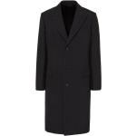 Manteaux en laine de créateur Ferragamo noirs à manches longues Taille 3 XL pour homme 