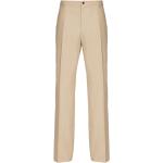 Pantalons droits de créateur Ferragamo beiges Taille 3 XL W46 pour homme 