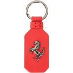 Porte-clés Ferrari rouges en cuir en cuir Ferrari 