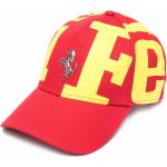 Ferrari casquette à imprimé monogrammé - Rouge