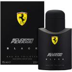 Ferrari - Ferrari Scuderia Black 75ml, Hommes, 75 ml, Flacon non réutilisable, Pomme, Berga Eau de toilette