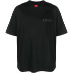 T-shirts à imprimés Ferrari noirs à manches courtes pour homme 