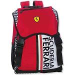 Sacs à dos scolaires Ferrari rouges Ferrari avec bretelles matelassées look casual pour enfant 