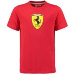 T-shirts à manches courtes Ferrari rouges en coton Ferrari classiques pour garçon de la boutique en ligne Amazon.fr 