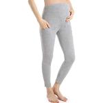 Leggings de grossesse gris en microfibre Taille S look fashion pour femme 