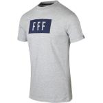 T-shirts à col rond gris en coton FFF Taille 10 ans look sportif pour fille de la boutique en ligne Idealo.fr 
