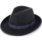 Chapeaux Fedora bleu marine en feutre 58 cm Taille XL classiques pour homme 