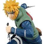 Figurine Banpresto Naruto : Minato Namikaze - Hauteur environ 18 cm - Matière Polyvinyle