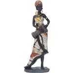 Statuettes africaines en résine à motif Afrique style ethnique 