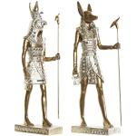 Statuettes égyptiennes multicolores en résine Pays de 35 cm 