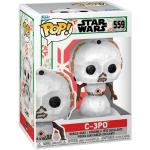 Figurine Funko Pop Star Wars Holiday C-3PO Snowman