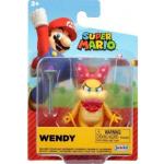 Figurine Super Mario : Wendy Avec Baguette Magique - Figurine Articule Collection 9 Cm - Enfant