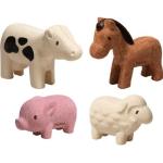 Figurines d'animaux Plan Toys en bois à motif animaux de chevaux de 12 à 24 mois 