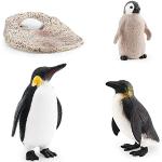 Figurines en plastique à motif pingouins pour garçon 