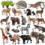 Figurines d'animaux à motif animaux de zoo 