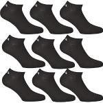 Chaussettes de sport de créateur Fila noires lavable en machine en lot de 9 Pointure 38 look fashion pour homme 