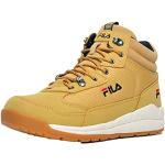 Chaussures de randonnée de créateur Fila jaunes en caoutchouc Pointure 42 look fashion pour homme 