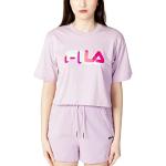 T-shirts de créateur Fila à logo à manches courtes à manches courtes Taille M look fashion pour femme 