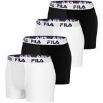 Boxers de créateur Fila multicolores lavable en machine en lot de 4 Taille M look fashion pour homme en promo 