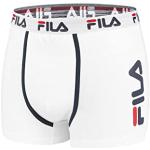 Boxers de créateur Fila blancs Taille XL look fashion pour homme 