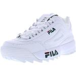 Ugly sneakers de créateur Fila Disruptor blancs en caoutchouc Pointure 43 look fashion pour homme 
