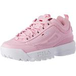 Ugly sneakers de créateur Fila Disruptor roses Pointure 37 look fashion pour fille en promo 