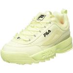 Ugly sneakers de créateur Fila Disruptor vert lime Pointure 37 look fashion pour fille en promo 