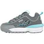 Chaussures de sport de créateur Fila Disruptor bleues Pointure 39 look fashion pour femme 