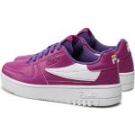 Chaussures de basketball  de créateur Fila FX Ventuno violettes en caoutchouc Pointure 36 look fashion pour fille en promo 