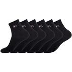 Socquettes de créateur Fila noires en lot de 6 Pointure 39 look sportif pour homme 