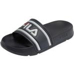 Sandales de créateur Fila noires à logo en caoutchouc Pointure 35 pour enfant 