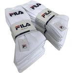 Chaussettes de sport de créateur Fila blanches en lot de 12 Pointure 39 look fashion pour homme 