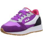 Chaussures de sport de créateur Fila Retroque violettes à motif fleurs Pointure 32 classiques pour enfant 