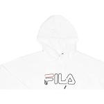 FILA Salea Sweatshirt à Capuche, Blanc éclatant, XS Femme