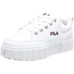 Chaussures de sport de créateur Fila Sandblast blanches Pointure 35 look fashion pour fille 