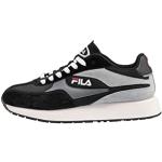 Chaussures de sport de créateur Fila Soulrunner noires Pointure 40 look fashion pour homme 