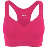Brassières de sport de créateur Fila roses Taille XL look fashion pour femme 