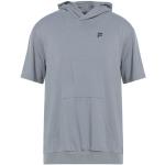 Sweats de créateur Fila gris en polyester à capuche à manches courtes Taille M pour homme en promo 